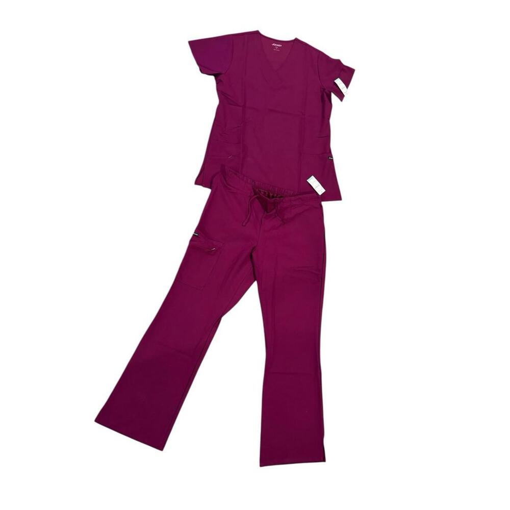 Jockey Scrub Set Purple Size Large